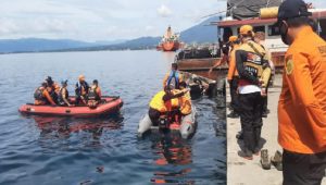 Perahu Pakura Terbalik, Bayi 7 Bulan Terseret Ombak di Perairan Bitung