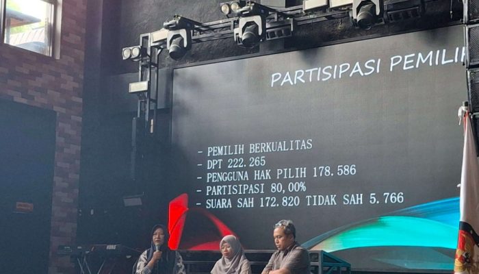 Peringkat Pemilih Kota Kediri Peringkat 6 se Jatim, KPU Kota Kediri Sampaikan Terimakasih