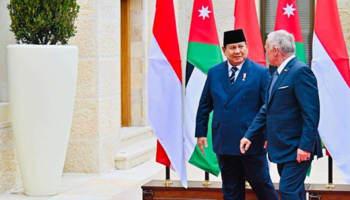 Pertemuan Hangat di Istana: Raja Abdullah II Sambut Presiden Prabowo dengan Penuh Keakraban