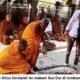 Berjalan dari Bali, Puluhan Biksu Asia Tenggara Ziarah Makam Gus Dur di Tebuireng Jombang