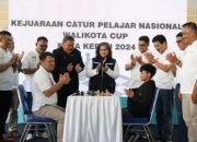 Pj Wali Kota Kediri Buka Kejuaraan Nasional Catur Pelajar Wali Kota Cup