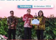 Pj Wali Kota Kediri Terima Penghargaan Pada Award Peduli Ketahanan Pangan