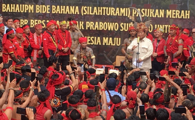 Prabowo Subianto Janji Bangun Sekolah Taruna Nusantara Kalimantan