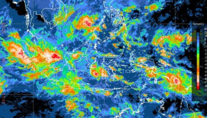 Prakiraan Cuaca 13 Januari: Waspadai Hujan Petir dan Banjir Rob di Sejumlah Wilayah Indonesia