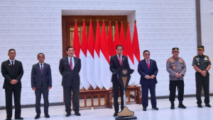 Presiden Jokowi Pimpin Perang Melawan Kejahatan