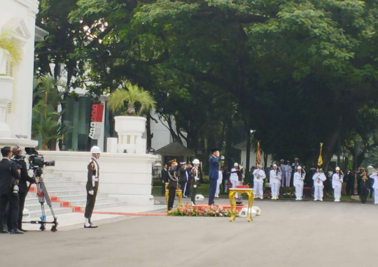 Presiden Jokowi Pimpin Upacara Perwira dengan Pesan Menyentuh