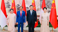 Presiden Jokowi dan Ibu Iriana Bikin Heboh di China
