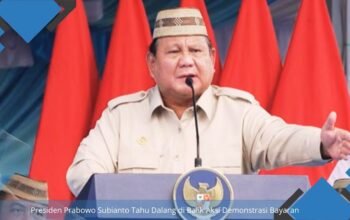 Presiden Prabowo Subianto Tahu Dalang di Balik Aksi Demonstrasi Bayaran