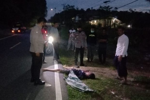 Pria Paruh Baya Ditemukan Tewas Terkapar di Jalan dengan Kepala Terluka