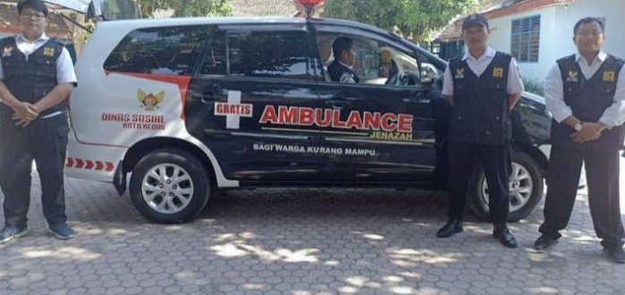 Program Ambulance Jenazah Gratis untuk Masyarakat Kurang Mampu di Kota Kediri