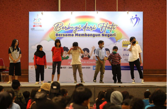 Program CSR Jakarta Fair Membangun Bakat Seni Anak Berkebutuhan Khusus