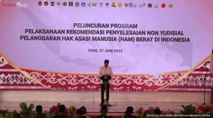 Program Pelaksanaan Rekomendasi Penyelesaian Non-Yudisial Pelanggaran HAM Berat di Indonesia