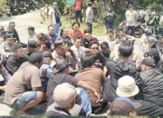 Ratusan Warga dan GMB Gelar Aksi Damai di PT Greenfield , Desak PT Greenfields Hentikan Pembuangan Limbah ke Sungai