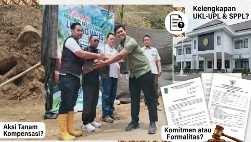 Reboisasi Watu Lawang Nganjuk Dipertanyakan di Tengah Sorotan Perizinan 1 Reboisasi Watu Lawang Nganjuk dipertanyakan terkait efektivitas pemulihan lingkungan dan kelengkapan izin pengembang.