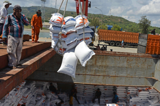 Redistribusi Cadangan Beras Pemerintah: Perum Bulog Memindahkan Stok ke Wilayah Papua, NTT, dan Kalimantan