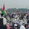 Ribuan Massa 212 Berkumpul di Monas Jakarta untuk Aksi Doa Solidaritas Palestina