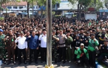 Riobuan Warga Tulungagung Gelar Apel Kebangsaan Jaga Persatuan dan Tolak Aksi Anarkis