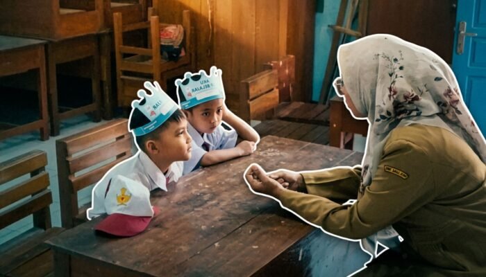 Penerimaan Murid Baru Krisis SDN 2 Plandaan Tulungagung Cuma Dapat Dua Siswa Pengajar Patungan Uang Baju