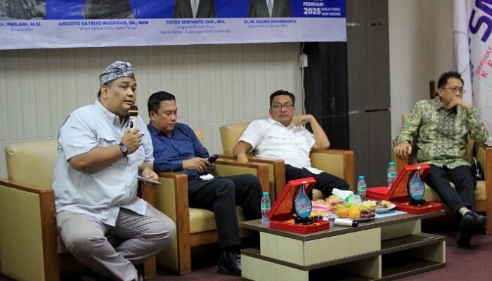 SMSI Kediri Raya Gandeng Dewan Pers Paparkan Peran Media dan Wartawan Profesional