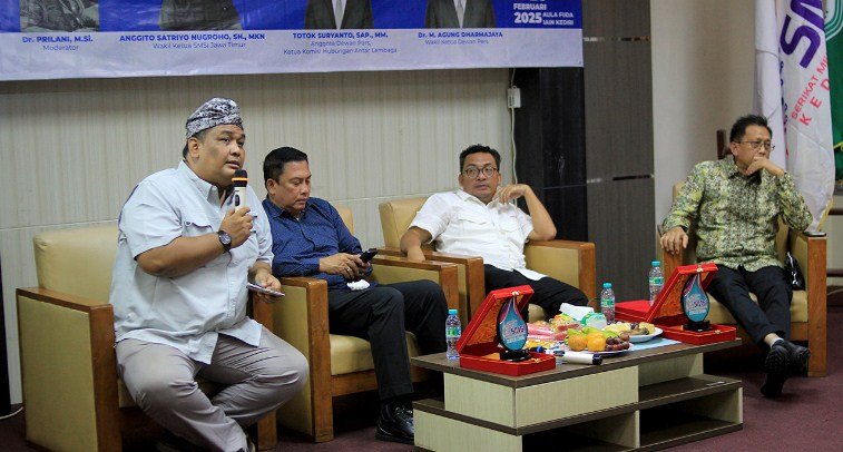 SMSI Kediri Raya Gandeng Dewan Pers Paparkan Peran Media dan Wartawan Profesional