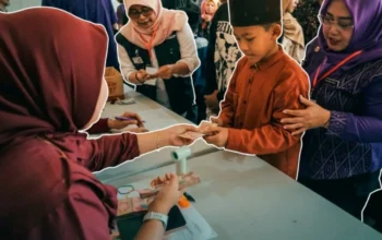 Santunan Anak Yatim Hari Jadi Kota Kediri, Pemkot Kediri, Dinas Sosial Kota Kediri, Manusuk Sima, Bantuan Sosial Anak Yatim, Kota Kediri