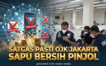 Satgas PASTI OJK Jakarta Sapu Bersih 951 Pinjol Ilegal Pemburu Mangsa