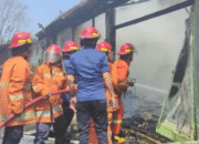 Pabrik Kerupuk di Pacitan Terbakar Hebat, Diduga Akibat Minyak Goreng Panas