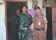 TNI Cek Langsung Rumah Warga  Penerima Bantuan RTLH di Ponorogo