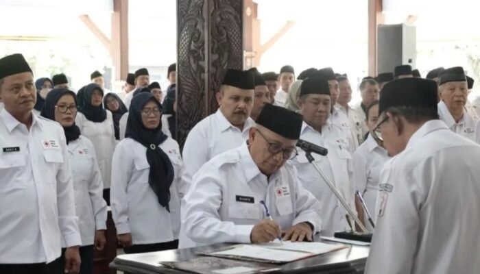 Bupati Rijanto Resmi Dilantik Sebagai Ketua PMI Kabupaten Blitar