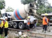 Wakil Bupati Blitar Tinjau Tiga Titik Pembangunan, Pastikan Progres Sesuai Target