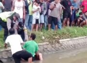 Diduga Terpeleset Ke Sungai, Dua Jam Terseret Arus, Lansia Asal Lingkungan Pengkol Warujayeng Ditemukan Tidak Bernyawa