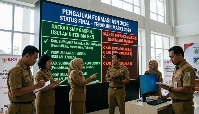 Update Terbaru BKN Mengenai Daftar Wilayah Penyelenggara Seleksi CPNS 2026