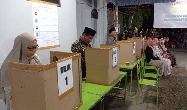Semarak Demokrasi ala Pemilu di Pemilihan Ketua RT Trenggalek