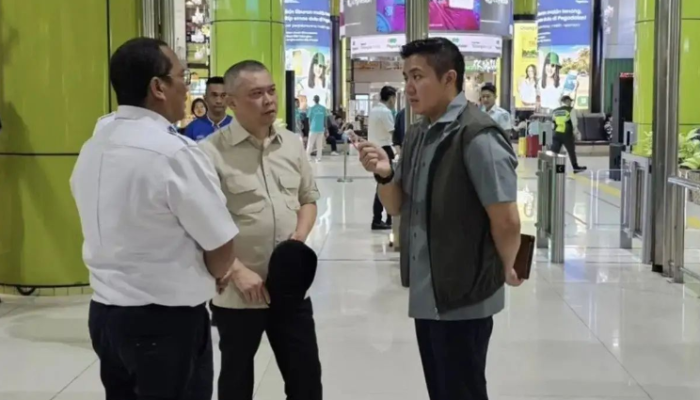 Seskab Bocorkan Teknologi Canggih di Stasiun Gambir