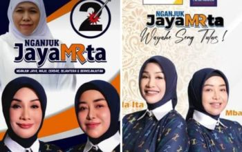 Sinyal Positip dari Muslimat NU Nganjuk, Khofifah Kawal Bunda Ita dan Mbak Yuli