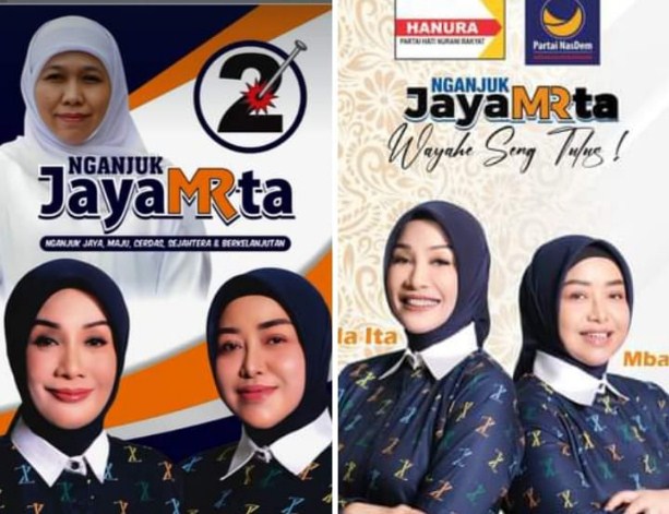 Sinyal Positip dari Muslimat NU Nganjuk, Khofifah Kawal Bunda Ita dan Mbak Yuli