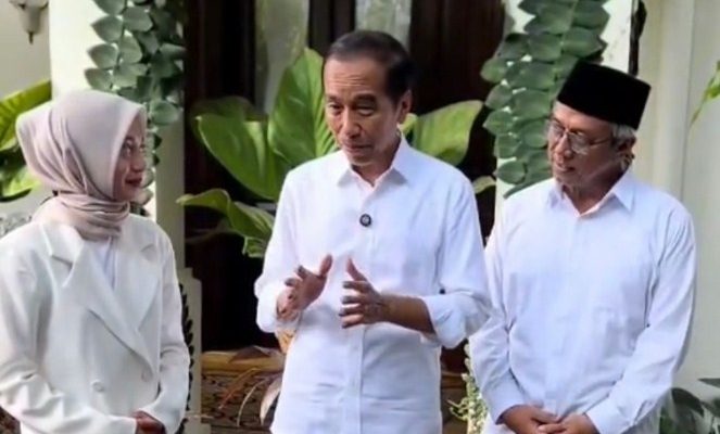 Sowan Mantan Presiden Jokowi,  Paslon Pilwali Kediri Vinanda dan Gus Qowim dapat Pesan Peningkatan Industri Pariwisata