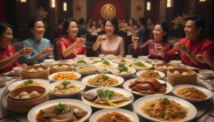 Momen Spesial Menyambut Imlek di Shangri-La Surabaya Perayaan Mewah Penuh Kebahagiaan dan Keberuntungan Bersama Keluarga Tercinta