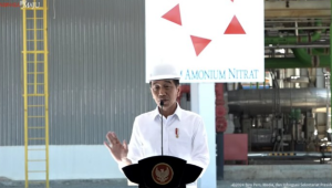 Terobosan Hebat! Presiden Jokowi Resmikan Pabrik Amonium Nitrat