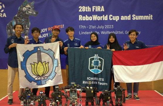 Tim Robotika ITS Borong 24 Penghargaan di Ajang Internasional