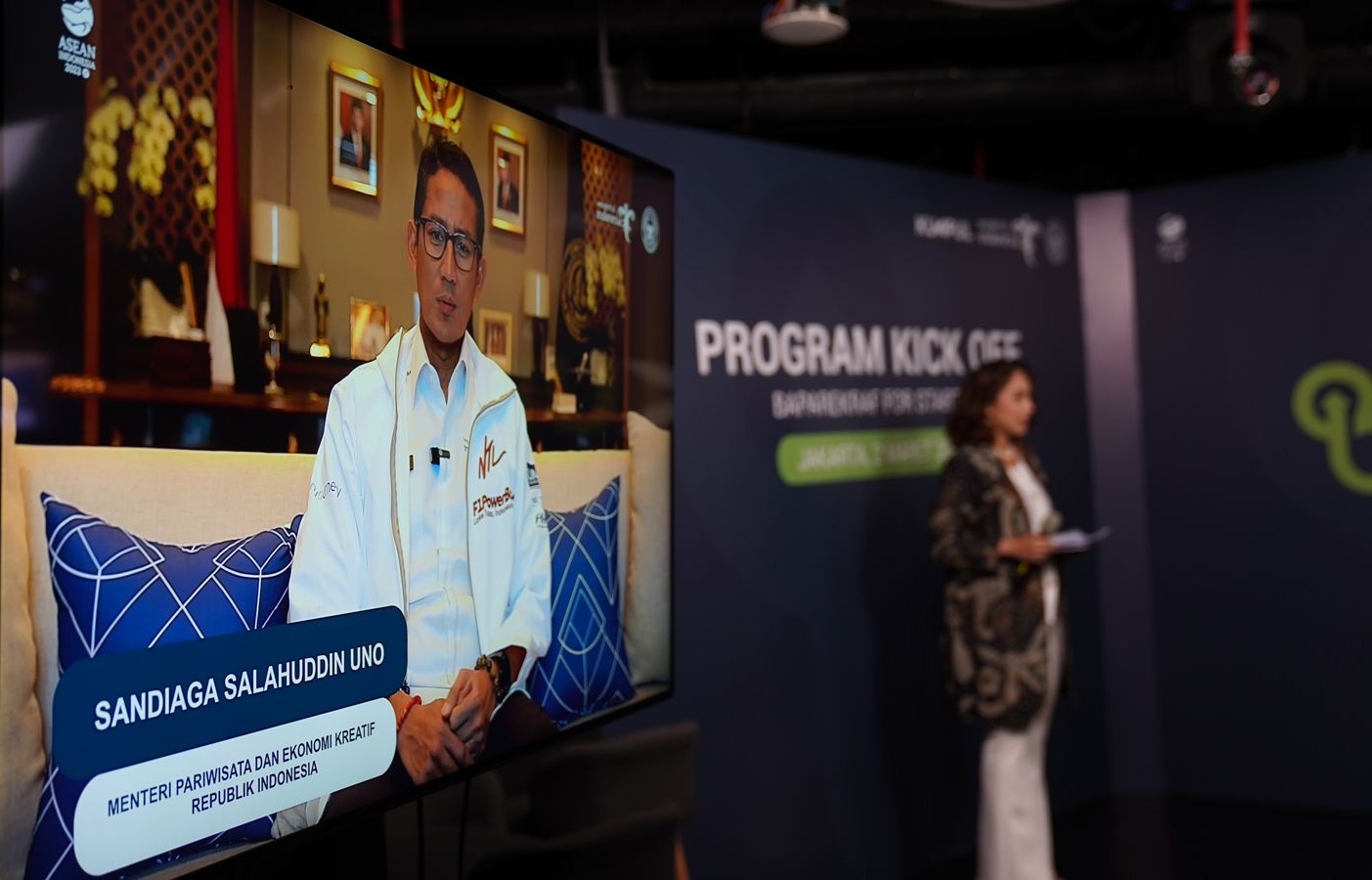 Kemenparekraf Luncurkan program “Baparekraf for Startup (BEKUP) 2023”.