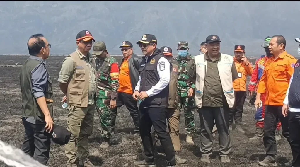 Titik Api Bromo Tinggal Dua Pratikno Minta Daerah Sigap Hadapi Bencana