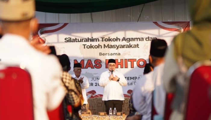 Tokoh Agama dan Masyarakat Siap Berjuang Door to Door Menangkan Dhito-Dewi