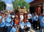 Tunjukkan Keberpihakan Pada Seni,  Calon Walikota No 1 Mbak Vinanda Door to Door Sapa Warga Ketami