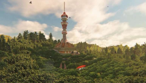 Turyapada Tower: Menara Tertinggi di Bali dengan Ketinggian 115 Meter