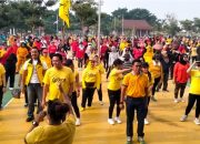 Ultah DPD Golkar Kota Blitar Kado Kemenangan Pasangan Bambang Bayu