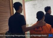 Vonis empat tahun penjara, penganiaya balita ngronggo kediri