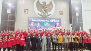 Wagub Kandouw Lepas 60 Lulusan SMK PPN Kalasey Magang di Jepang