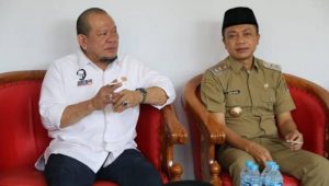 Wakil Bupati Rahmat Santoso meminta tambahan vaksin ke Ketua DPD RI