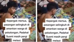 Wanita Bawa Selingkuhan di Rumah Mertua Saat Suaminya Bekerja Melaut